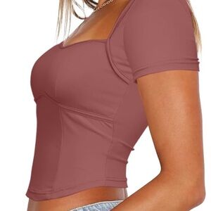 BNNU Women's Mauve Crop Top